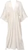 Boho Sommerkleid, Luftiges Langarm-Baumwollkleid mit Tiefem Produktbild-Vorschau 2