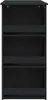 vidaXL Barový stôl s policou čierny 102x50x103,5 cm Náhľad obrázku produktu 2