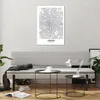 Bilder auf glas - Einteilig - Stadt Karte London - 70x100cm Produktbild-Vorschau 6