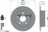 2 Textar Bremsscheiben 258mm hinten für Mercedes A-Klasse Produktbild-Vorschau 6