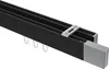 Interdeco Innenlaufstange / Gardinenstange mit Innenlauf Produktbild-Vorschau 1