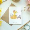 Mr. & Mrs. Panda neujahrskarte Autor Herz - Weiß - Produktbild-Vorschau 2