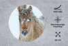 MuchoWow® Mauspad Mousepad Junges Fjordpferd mit Schnee Produktbild-Vorschau 2