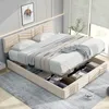 okwish Polsterbett 140*200 cm, mit Lattenrost und Produktbild-Vorschau 1