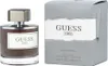 A bottle of Guess 1981 Eau de Toilette for men and its packaging are displayed side-by-side against a white background. Voir les images du produit