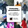 Alpensattel Schlauchschal aus weichem Fleece – Wärmender Produktbild-Vorschau 8