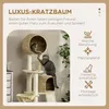 Pawhut Strom pro kočky, 150 cm, Strom pro kočky s domečkem Náhled obrázku produktu 6