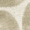 Moderner Hochflor Teppich Beige Akzente Weich, gemütlich, Produktbild-Vorschau 4