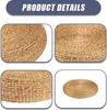 Wond Pouf aus gewebter Wasserhyazinthe - Interior Designer Produktbild-Vorschau 4