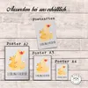 Mr. & Mrs. Panda Bild Fuchs Mama DIN A2 - Grau Pastell - Produktbild-Vorschau 3