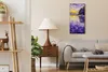 Wohnzimmer-Bild Leinwand Uhr Geräuschlos 30x60 Malerei Produktbild-Vorschau 3