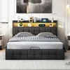 Čalouněná postel UnboxG 160x200cm s nabíjecím konektorem Náhled obrázku produktu 11