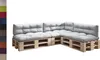 sunnypillow Palettenkissen für Palettenmöbel - 7er Set - Produktbild-Vorschau 1