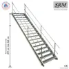 SRM Design Außentreppe Wangentreppe, Stahl feuerverzinkt, Produktbild-Vorschau 1