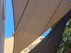 Tenda parasole in HDPE 5x5x7 color sabbia Anteprima dell’immagine prodotto 8