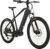 A studio shot of an electric mountain bike against a white background. Produktbild-Vorschau