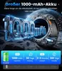 Smartwatch Herren Militär mit 1000mAh Akku/LED-Licht,1,85” Produktbild-Vorschau 4