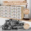 XINZI 20x boîtes à chaussures marron-blanc - empilables, Voir les images du produit 5