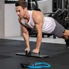 Gymtek Faltbares Liegestütze Brett mit Expandern - Push-up Produktbild-Vorschau 4