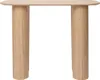 Miliboo - Design-Konsole aus hellem Holz B100 cm FOLEEN Produktbild-Vorschau 1