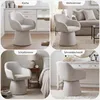 Duhome Chaise de salle à manger pivotante à 360° Fauteuil Voir les images du produit 8