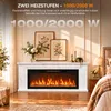 HOMAVO 50 Zoll Elektrokamin mit Schrank 1000/2000 W Produktbild-Vorschau 3