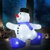 DEUBA® Weihnachtsdeko LED Acryl Figur Schneemann Außen Produktbild-Vorschau 4