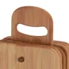Set 6 taglieri Koopman-Excellent Houseware, bambù, Anteprima dell’immagine prodotto 4