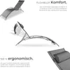 2er Set Gartenliege Alina Textilene-Gewebe 180 x 59 x 50 cm Produktbild-Vorschau 3