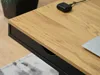 Biurko otso-100 czarny-dąb, podstawa czarny Podgląd zdjęcia produktu 14