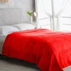 Červená prikrývka 200x220cm reliéfne pruhy prehoz na posteľ Náhľad obrázku produktu 4