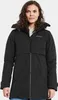DIDRIKSONS HELLE WNS PARKA 5 BLACK Damen Mantel Parka Podgląd zdjęcia produktu 1