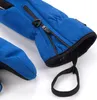 A close-up view of blue winter gloves. Produktbild-Vorschau
