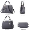 Damen Handtasche Leder Tasche Shopper Damen Handtaschen Produktbild-Vorschau 4