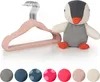 Blumtal 50er-Set Kleiderbügel für Kinder mit Samtbezug - Produktbild-Vorschau 1