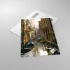 Bilder auf glas - Einteilig - Venedig Brücke Wasser Haus - Produktbild-Vorschau 2