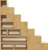 Treppenregal 175 cm - Honig Produktbild-Vorschau 3