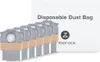 A set of disposable dust bags for a robot vacuum cleaner and the product packaging. Anteprima dell’immagine prodotto