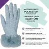 styleBREAKER Dames touchscreen handschoenen, effen kleur, Productafbeelding-voorbeeld 6