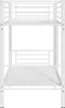 Letto a castello "ADAM" - 90 x 190 cm - metallo - bianco Anteprima dell’immagine prodotto 5