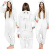Bílé pyžamo Furia, kigurumi onesie s křídly, jednodílné Náhled obrázku produktu 1