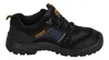 A side view of a black and blue Dockers safety shoe. Produktbild-Vorschau