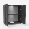 Mobiler Unterschrank Schrank 2 Türen 2 Regale modern Biston Produktbild-Vorschau 4