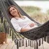 Luverno® Hängematte XXL - 200x150 cm, bis 200kg - Boho Produktbild-Vorschau 4