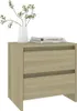 vidaXL Nachttisch Sonoma-Eiche 45x34,5x44,5 cm Produktbild-Vorschau 6