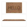 relaxdays Kokos Fußmatte Hello mit Punkten Produktbild-Vorschau 9