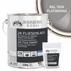 2K Fliesenlack Fliesenfarbe Bodenfliesen MATT W712 Produktbild-Vorschau 1