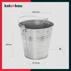 KOTARBAU® Metalleimer 7 L Zinkeimer Blecheimer Putzeimer Produktbild-Vorschau 3