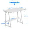 Bureau d'ordinateur, bureau, table de jeu stable, 80 x 50 Voir les images du produit 3
