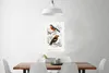 MuchoWow® Poster Vogel - Vintage - Zweig 40x60 cm - Plakate Produktbild-Vorschau 2